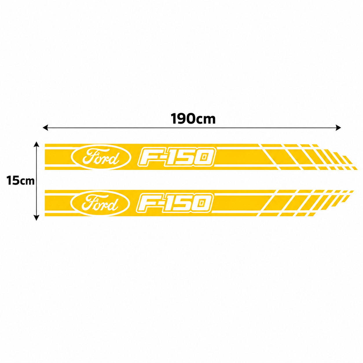 Kit Calcomanías Laterales Ford F-150 – 2 Piezas