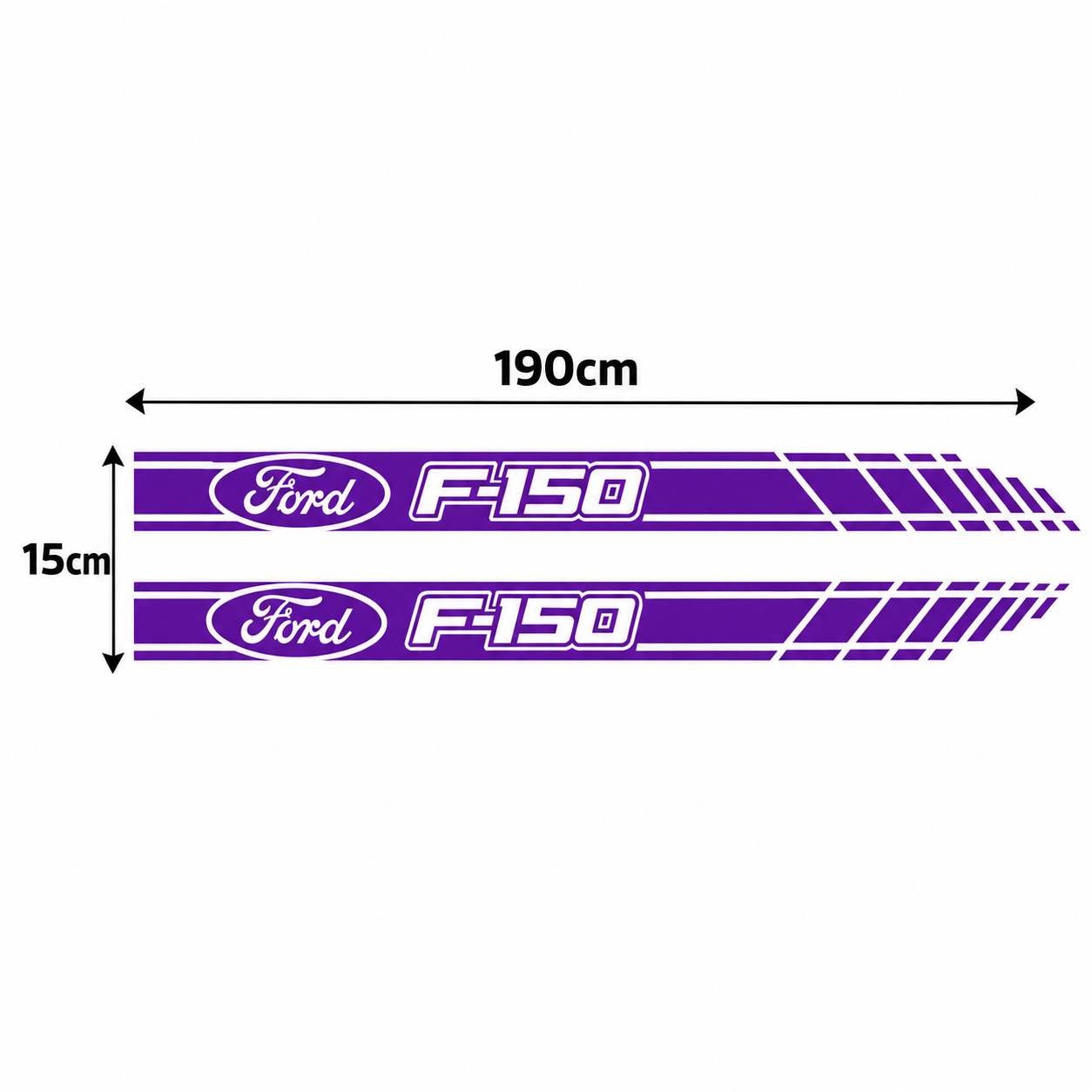 Kit Calcomanías Laterales Ford F-150 – 2 Piezas