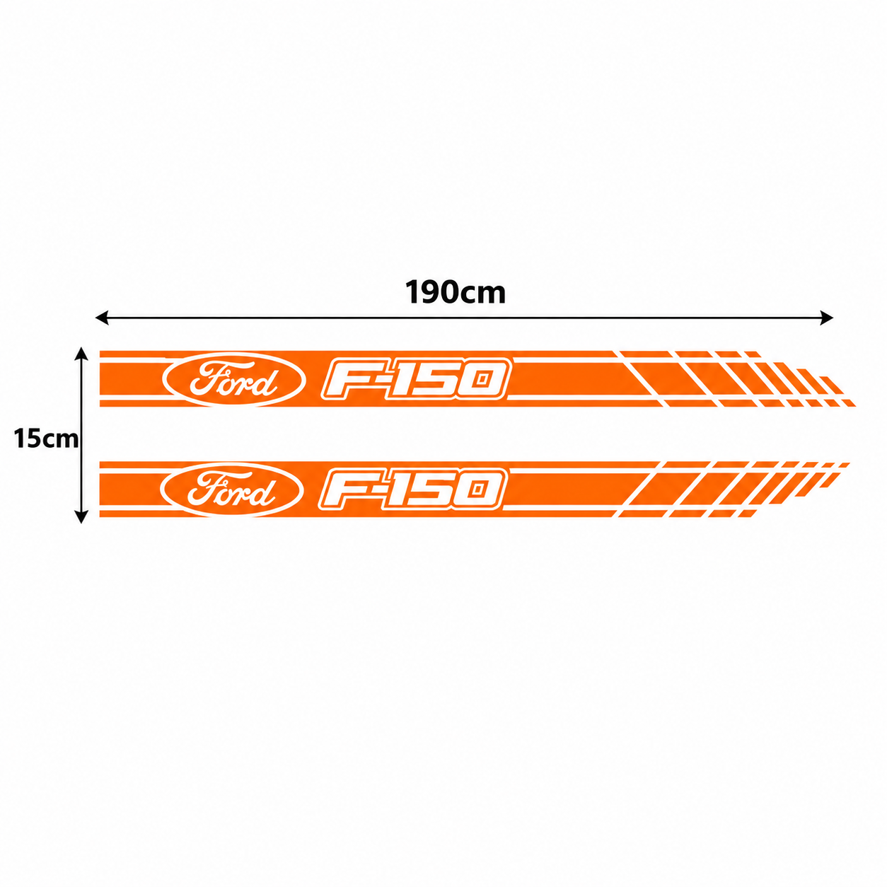 Kit Calcomanías Laterales Ford F-150 – 2 Piezas