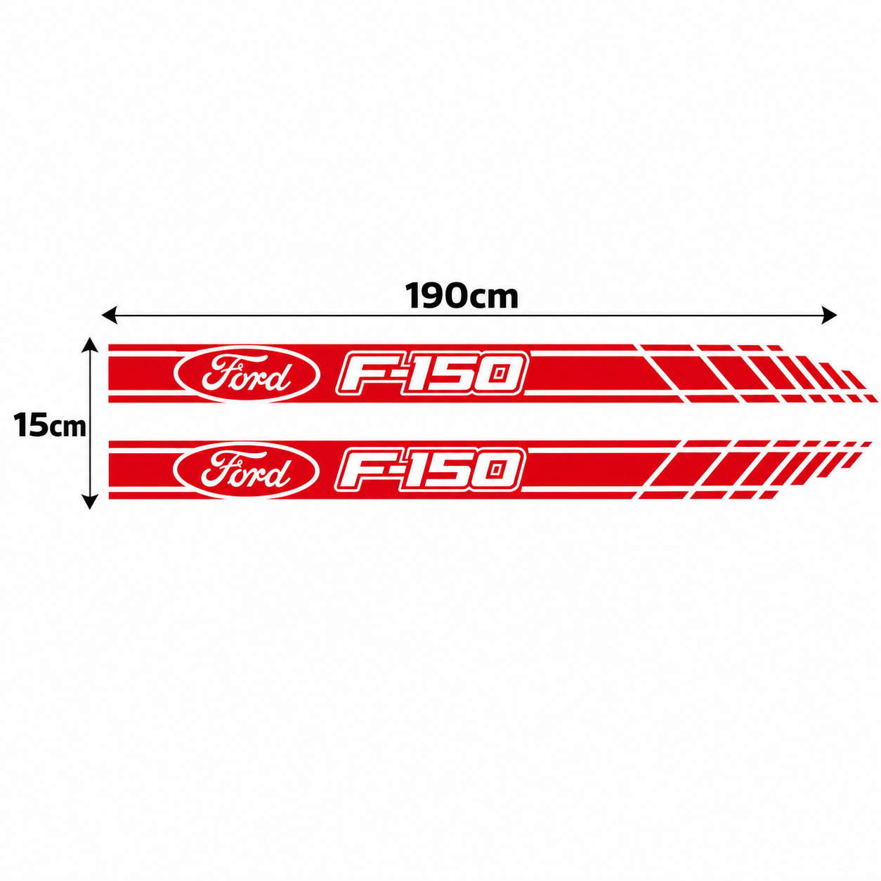 Kit Calcomanías Laterales Ford F-150 – 2 Piezas