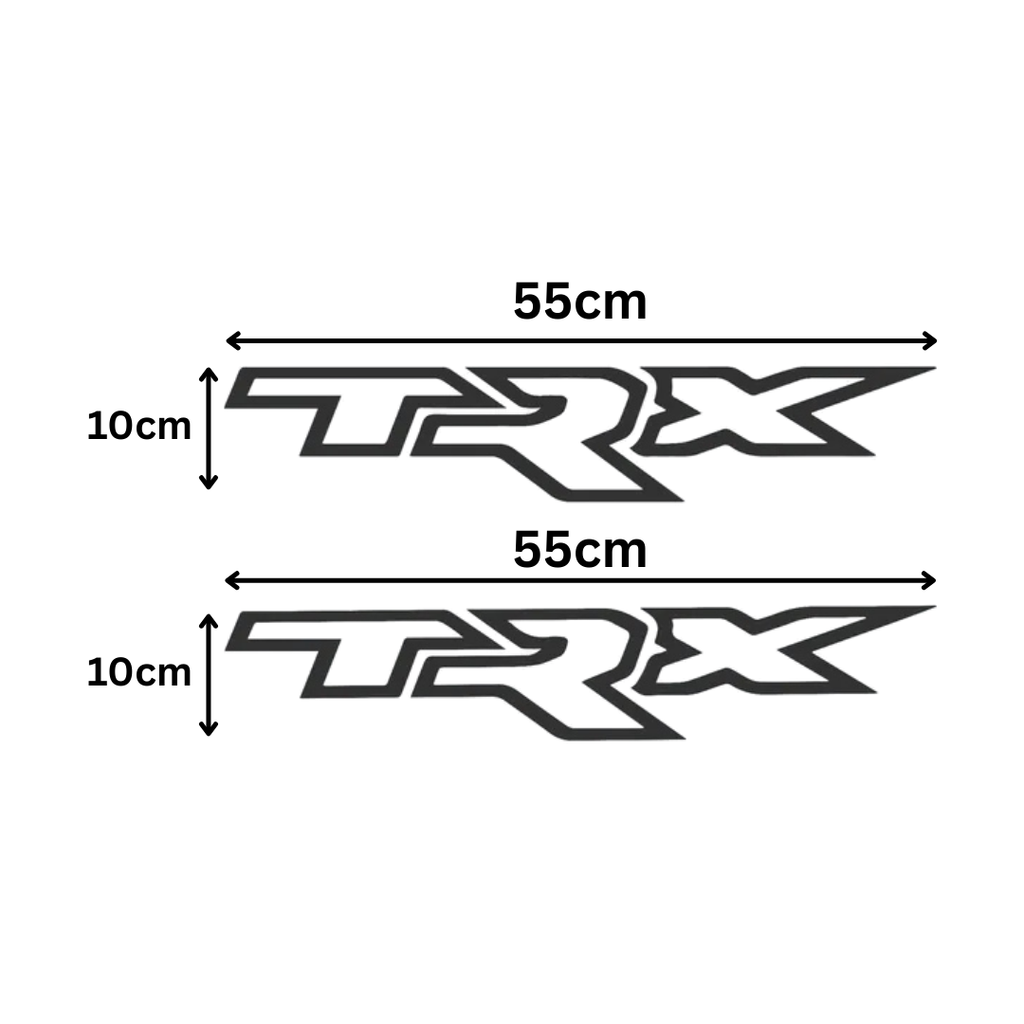 Kit Completo Calcomanías TRX Laterales + Dinosaurio T-Rex