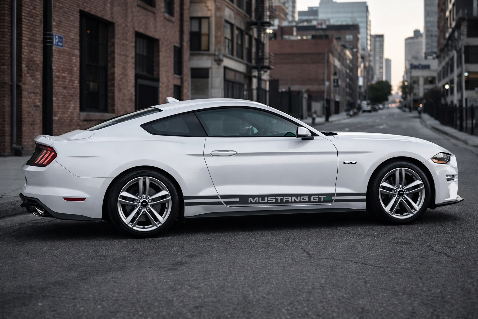 Calcomanías Mustang GT Laterales – Kit 2 Piezas