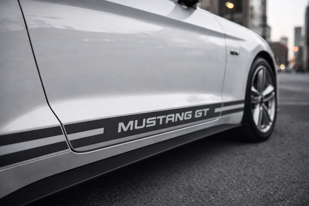 Calcomanías Mustang GT Laterales – Kit 2 Piezas