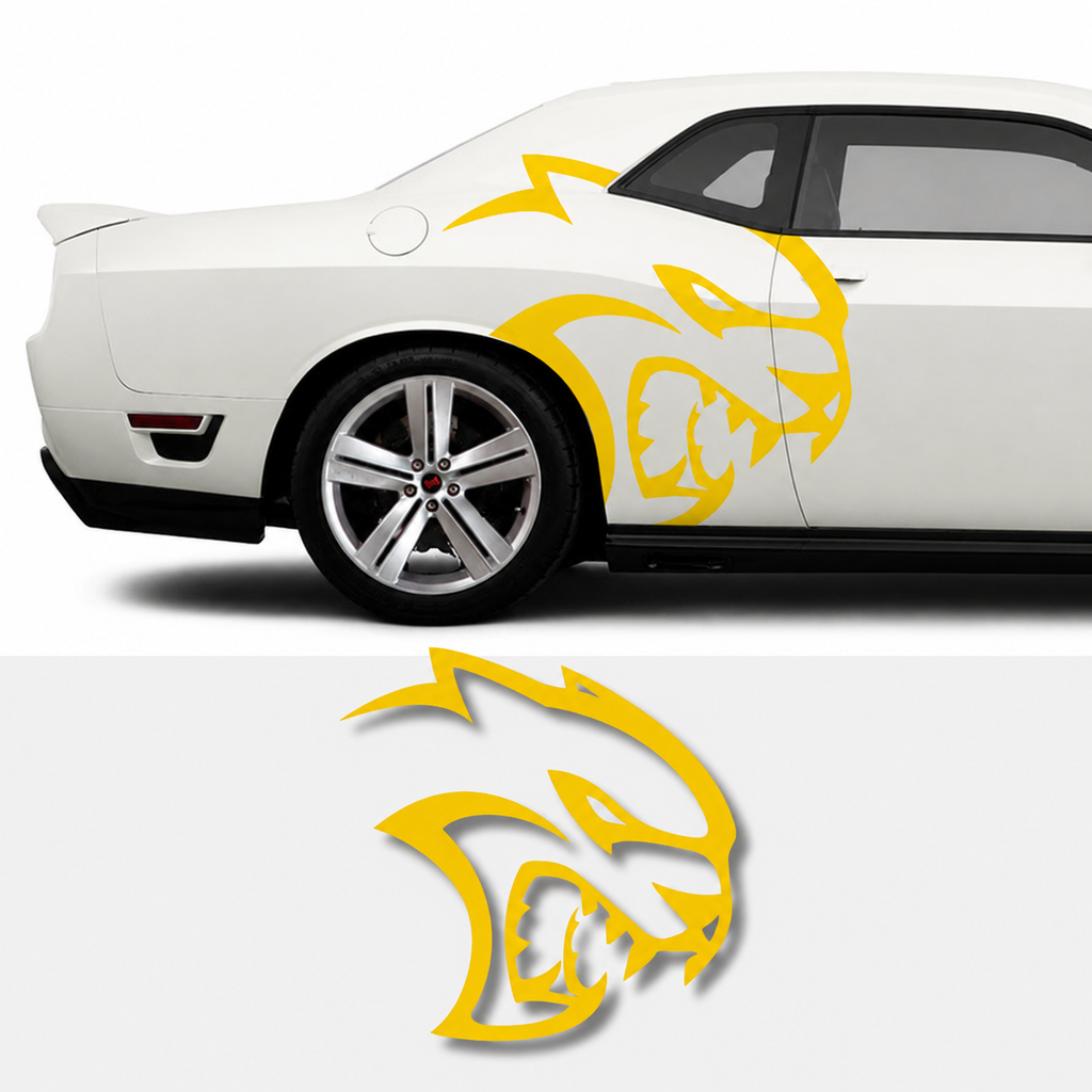 Kit Completo Hellcat para Auto – 2 Piezas