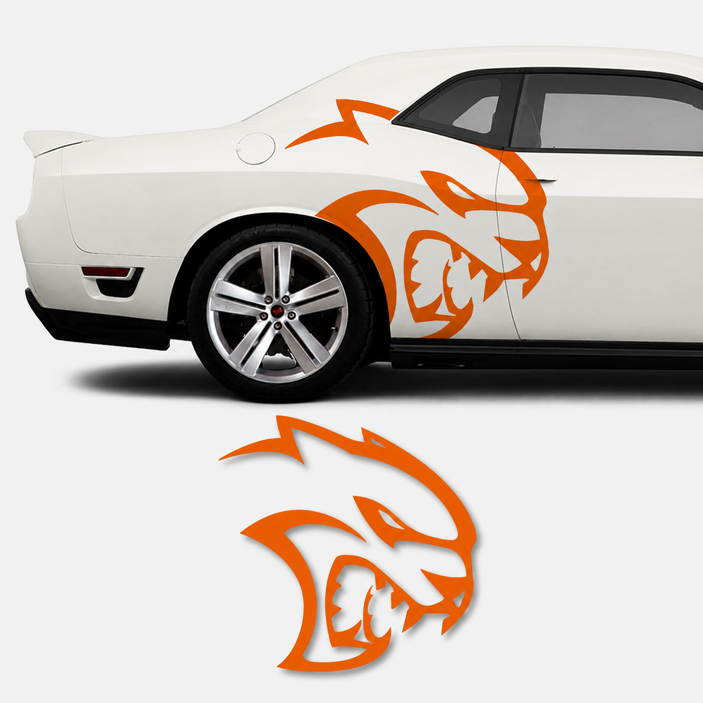 Kit Completo Hellcat para Auto – 2 Piezas