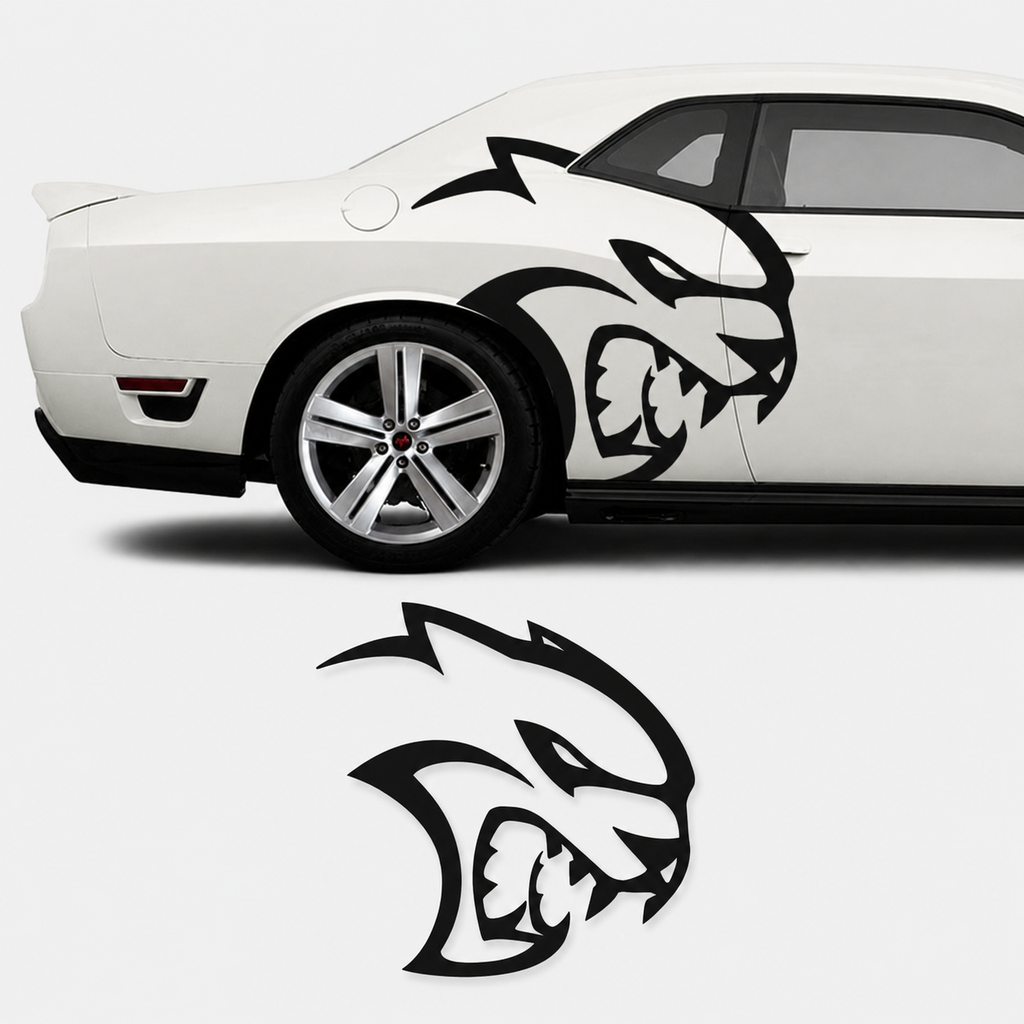 Kit Completo Hellcat para Auto – 2 Piezas
