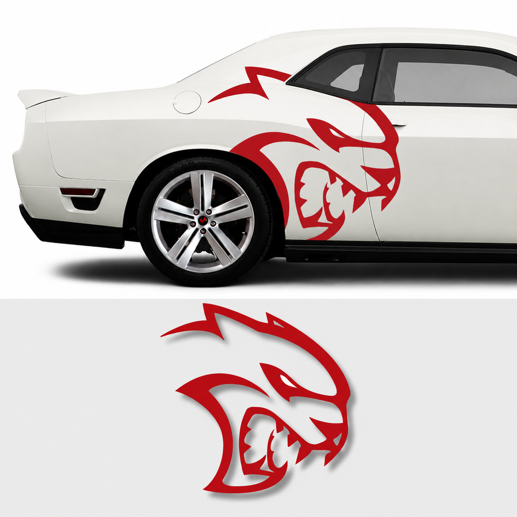 Kit Completo Hellcat para Auto – 2 Piezas