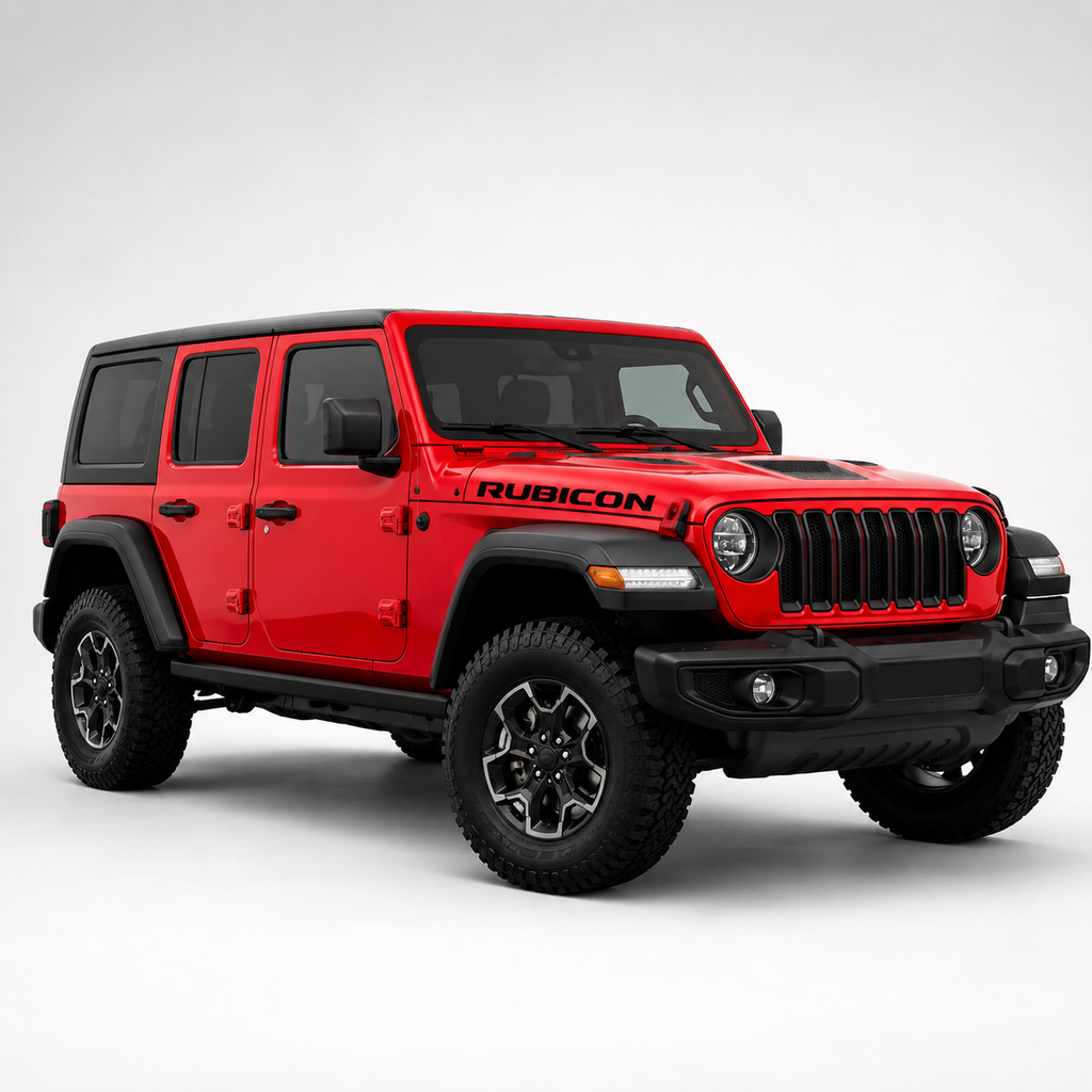 Kit Calcomanías Rubicon para Jeep – 3 Piezas