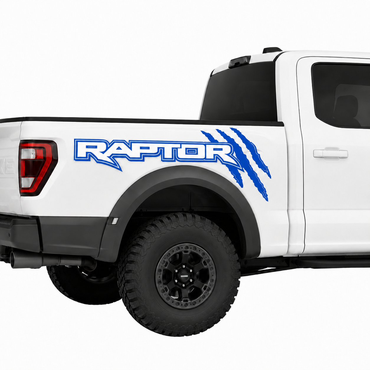 Kit Par Calcomanías Raptor 85x32 cm con Diseño de Garras