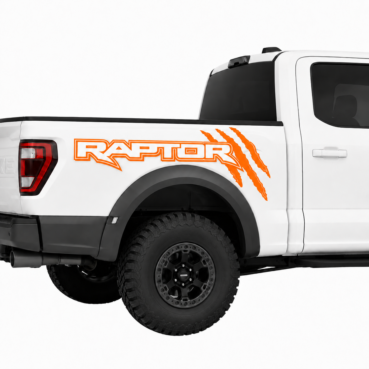 Kit Par Calcomanías Raptor 85x32 cm con Diseño de Garras