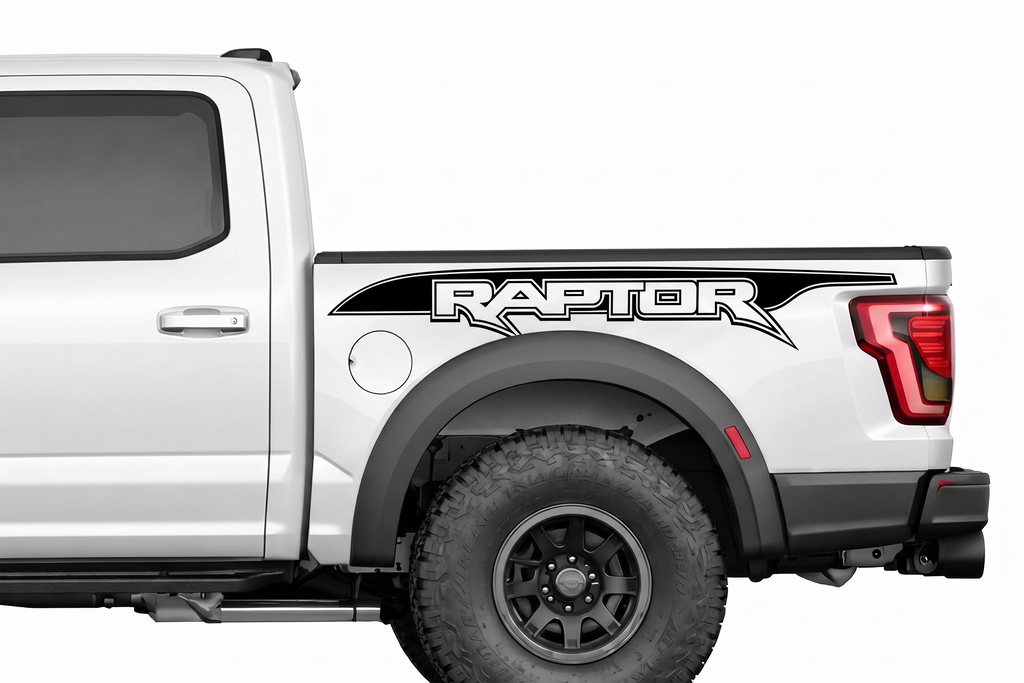 Calcomanías Raptor Lateral 155x21 cm para Ford F-150 / Raptor