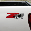 Calcomanías Z71 4X4 Clásicas – Par Izquierdo y Derecho