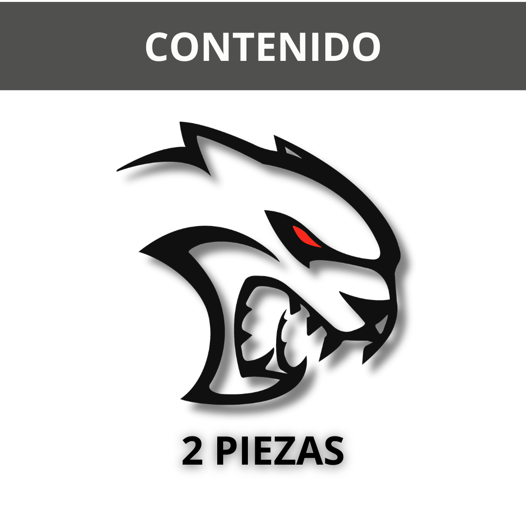 Kit Completo Hellcat para Auto – 2 Piezas