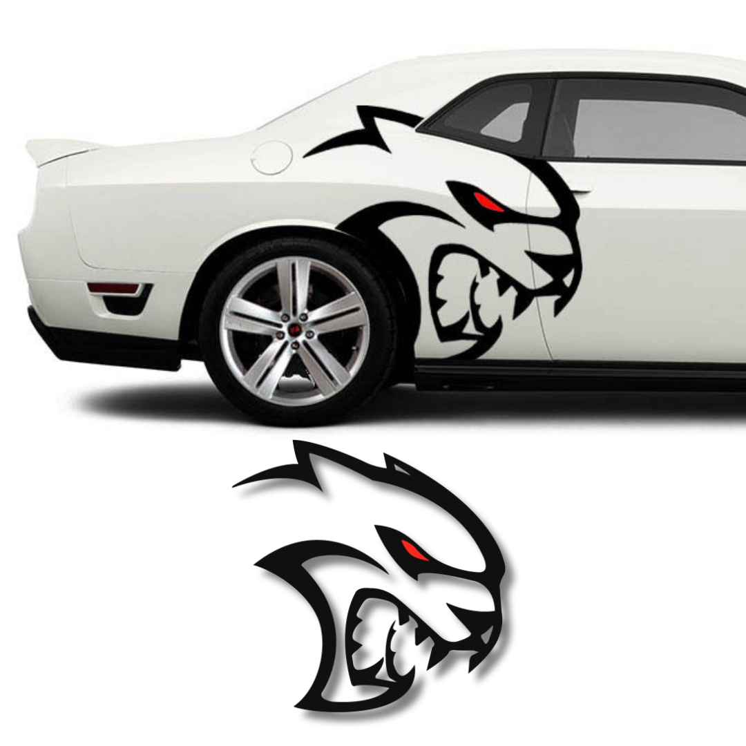 Kit Completo Hellcat para Auto – 2 Piezas